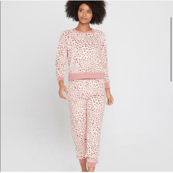 NWT L*Space Skyler Sweatpants Star Print - Picture 5 of 11